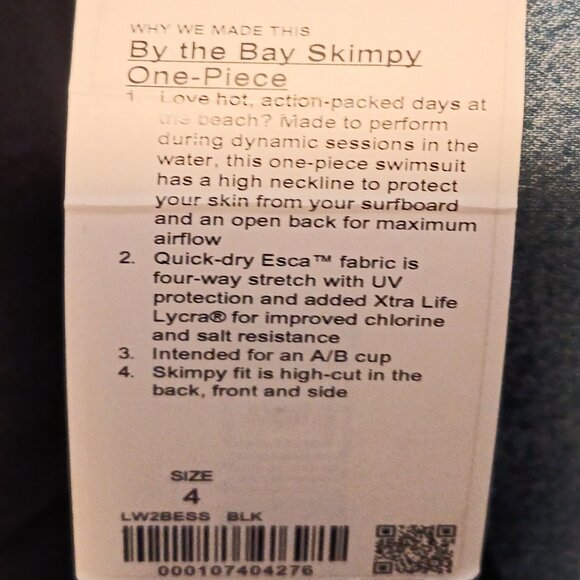 Lululemon By the Bay Skimpy One-Piece - Picture 3 of 5
